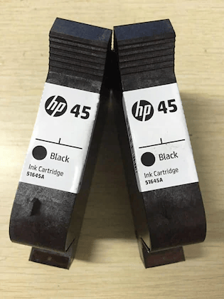HP 45 Black Original Ink Cartridge (51645AA) for HP DeskJet 450, 450C, 450CI, 450G, 450CBI Printers HP 45 Black Original Ink Cartridge (51645AA) for HP DeskJet 450, 450C, 450CI, 450G, 450CBI Printers