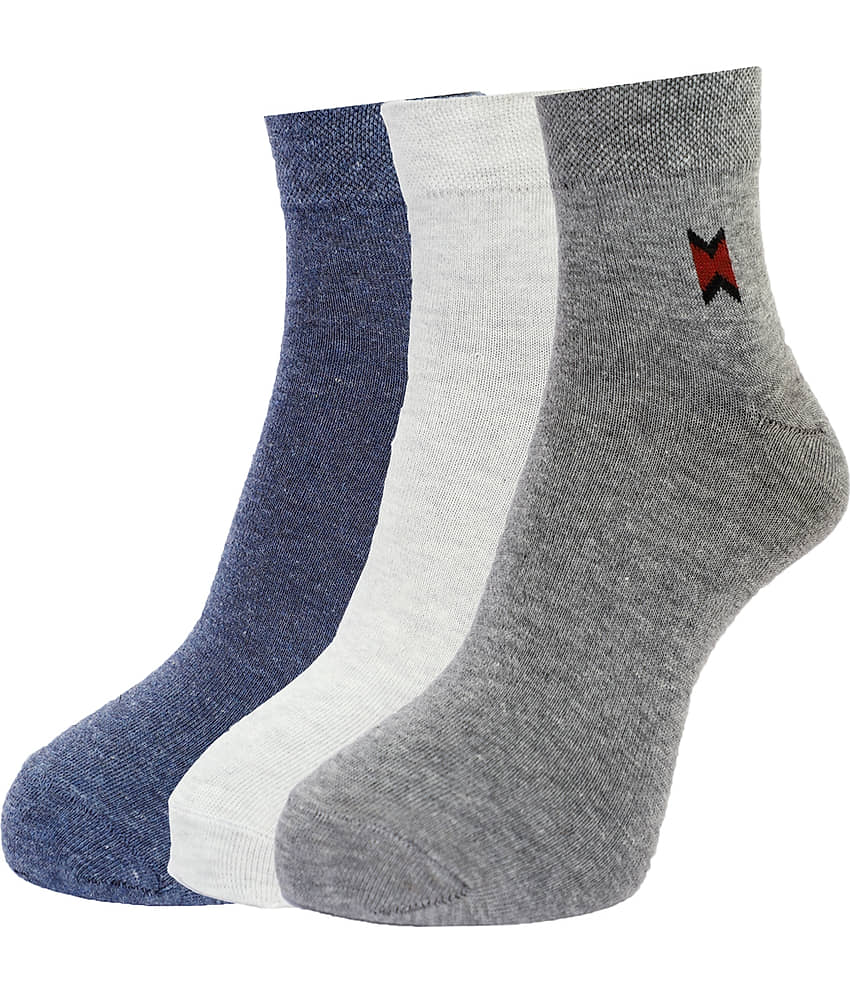 Dollar Cotton Ankle Length Socks Pack of 3