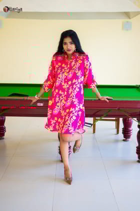 Prints En Vogue: The Digital Muse Dress-L