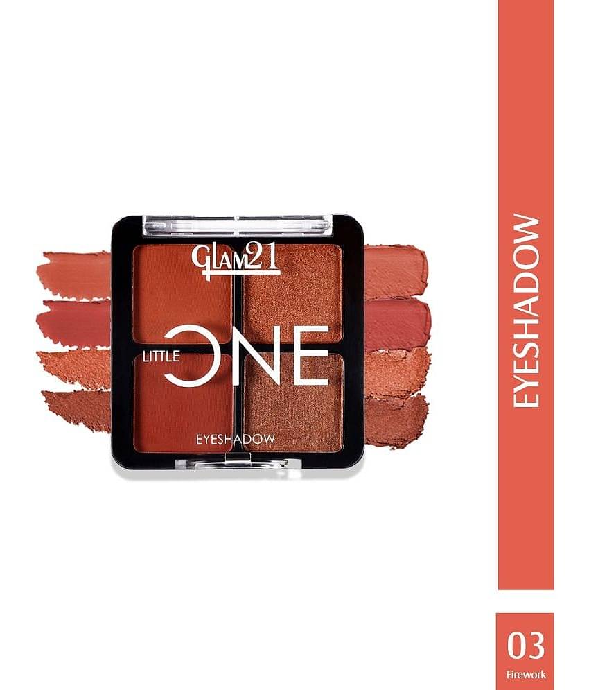 Glam21 Little One 4in1 Eyeshadow Palette Ultra pigented Long Lasting 3.5g Firework-01