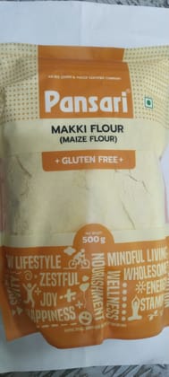 Pansari Makki flour (maize flour) + gluten free+ 