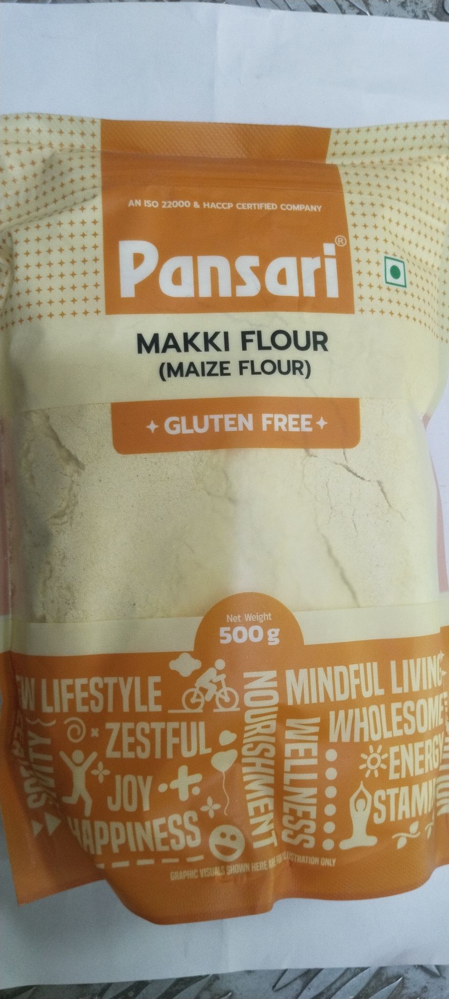 Pansari Makki flour (maize flour) + gluten free+ 
