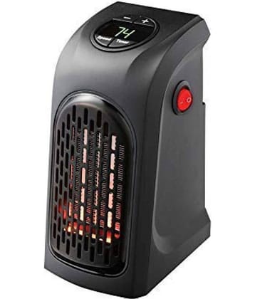 Okayji 400 Watts Small Handy Room Heater, Warmer Element Heater Black