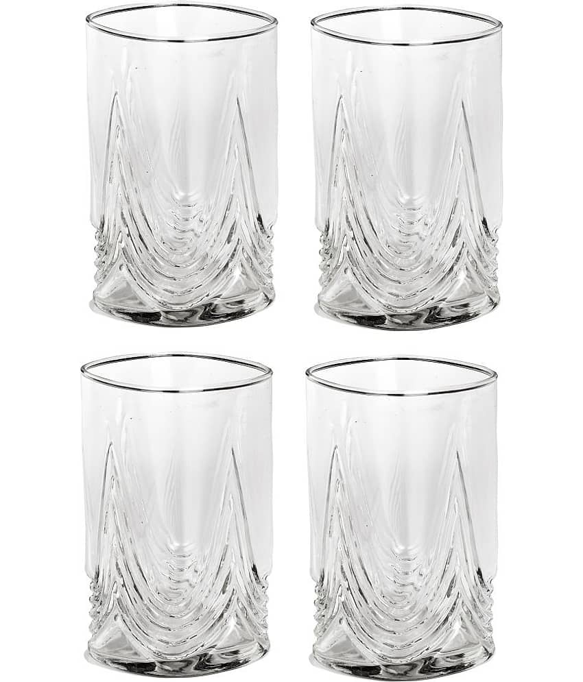 Somil Water/Juice  Glasses Set,  300 ML - (Pack Of 4)