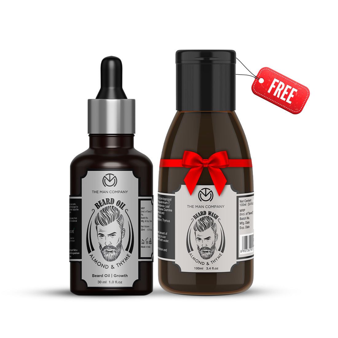 Beard Oil | Almond & Thyme + Free Beard Wash Beard Oil | Almond & Thyme + Free Beard Wash - Beard Oil and Free Beard Wash