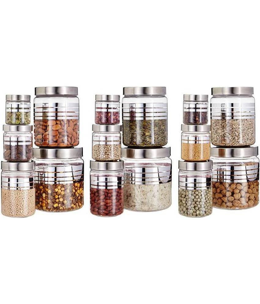 G-Pet Silver Line PET Food Container Set of 15 1800 mL