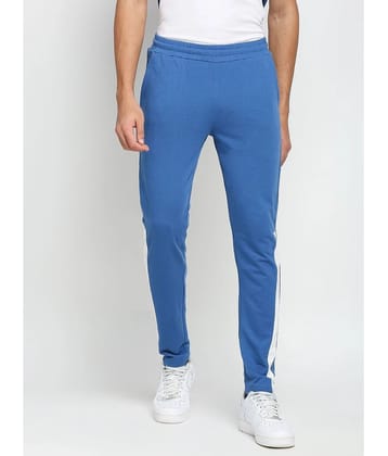 Fitz - Blue Cotton Mens Trackpants ( Pack of 1 ) - None