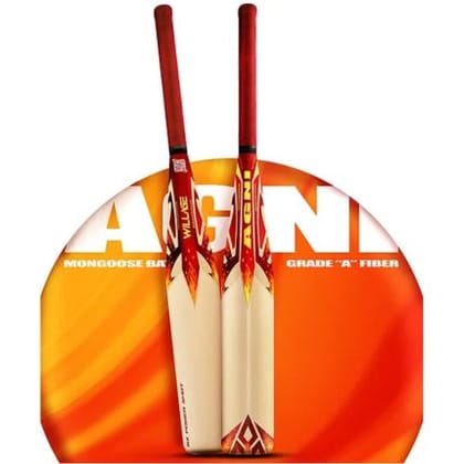 Willage Agni Cricket Mongoose Plastic Bat Grade A Full Size