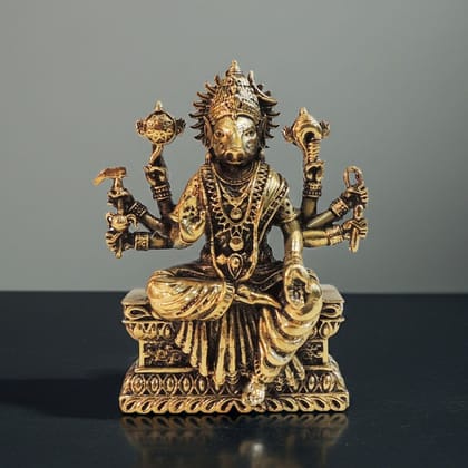 Brass Varaha God Idol Statue, Height : 4 Inch (BSMAS1819 C)