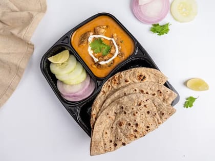 Butter Chicken Masala & Roti Meal - High Protein