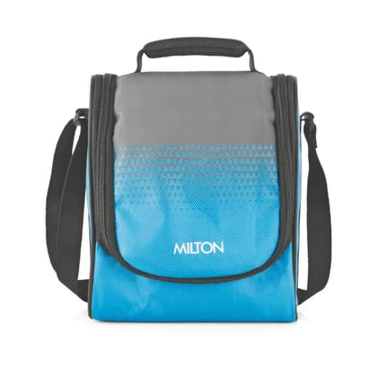 Milton Tasty Lunch 4 Combo Deluxe with 4 Containers and 1 Tumbler | Light Weight | Easy to carry Light Blue