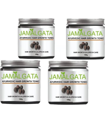 GABANA Jamalgata Hair Growth Powder For Hair Fall Control Solution 100 gm Pack of 4