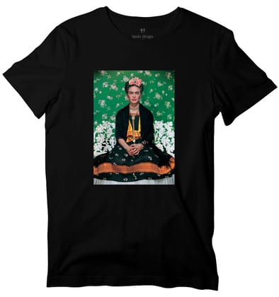 Frida Kahlo T-shirt-36 - XS / Black