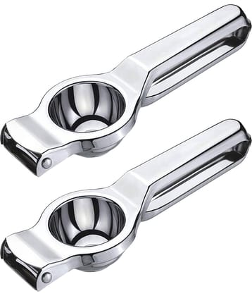 OC9 Silver Stainless Steel Lemon Squeezer (Pack of 2) ( Set of 2 )