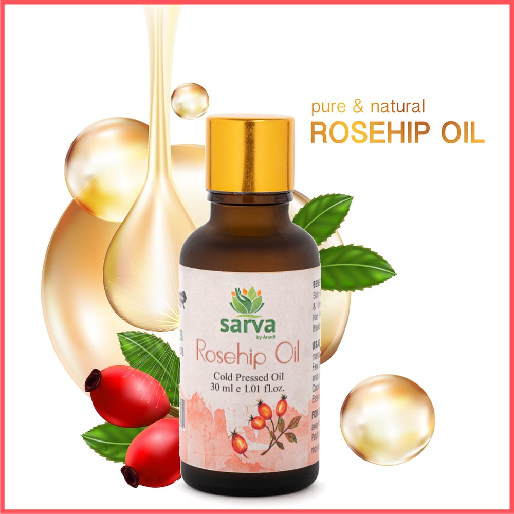 Rosehip Oil - Cold Pressed for Hyper-pigmentation | Non Sticky | Non Greasy | Face Serum-100ml