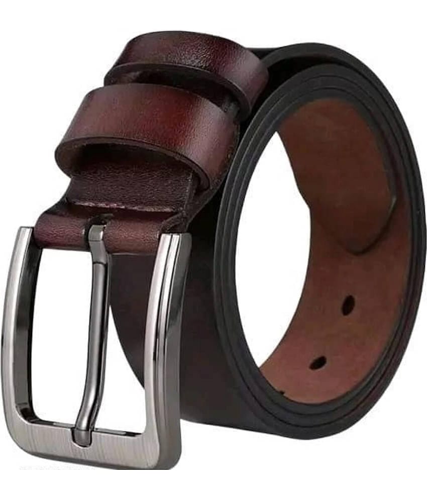 Classic World - Brown Synthetic Men's Casual Belt ( Pack of 1 )