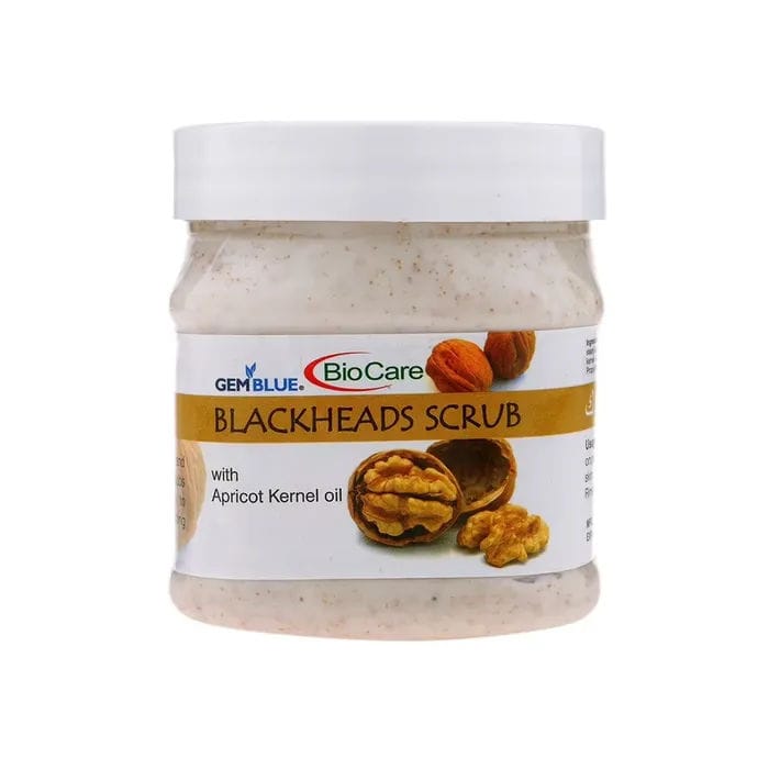 Gemblue BioCare Blackheads Scrub, Extracts Blackheads, Eliminates Dullness, 500 ml