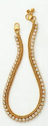 Vardaan Crystalx Women's Anklet, Gold sparkle chain of silver diamente beads. Elegant pair of Anklets is designed for Women's and Girls, Pack of 2. High-fashion aesthetic. Perfect for both festive occasions and everyday luxury. Fashion and simplicity. Vardaan Crystalx Women's Anklet, Gold sparkle chain of silver diamente beads. Elegant pair of Anklets is designed for Women's and Girls, Pack of 2. High-fashion aesthetic. Perfect for both festive occasions and everyday luxury. Fashion and simplicity.