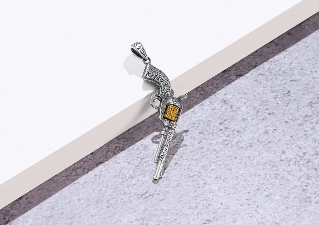 Django Revolver Pendant