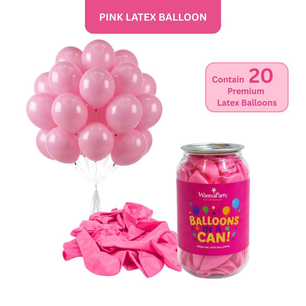 Light Pink Latex Balloons 10" - 20PC - Party and Festive Needs | Buy online on ZillyBuy