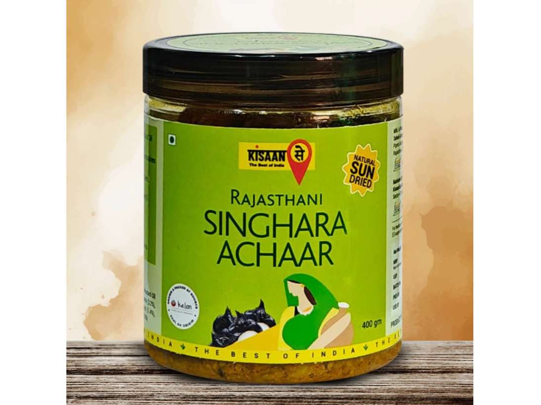 KisaanSay Rajasthani Singhara Achaar - 400 Gram
