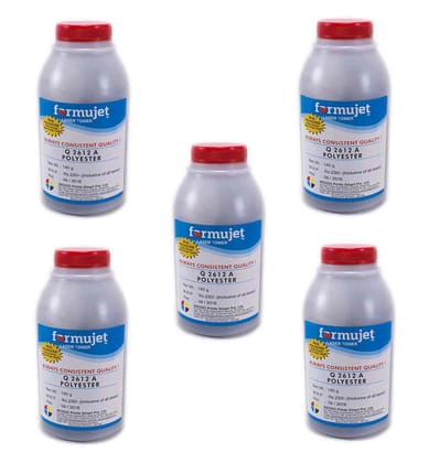 TONER POWDER (12A) POLY.140 GM ( 10 Bottle Pack )