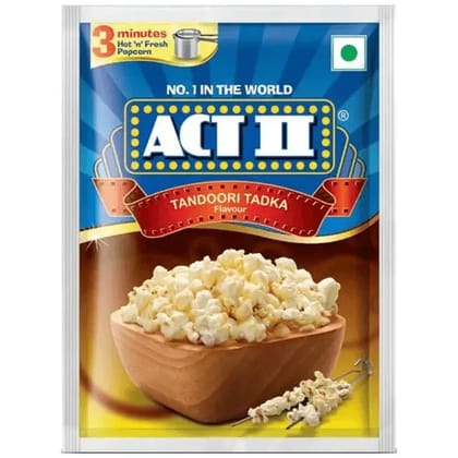Act II Tandoori Tadka Instant Popcorn 70 g