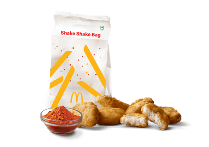 Korean Shake Shake Chicken Nuggets 6 Pc