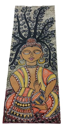 Handcrafted Khadi Tote Bag with Unique Kashidakari Design - Spacious, Stylish, and Eco-Friendly Handcrafted Khadi Tote Bag with Unique Kashidakari Design - Spacious, Stylish, and Eco-Friendly