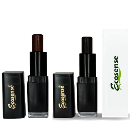 ECOSENSE Hair Color Stick Combo (Black & Brown) Instant Root Touch Up for Grey Hair | Temporary Hair Colour Stick | Quick, Mess-Free Coverage | 4g Each ECOSENSE Hair Color Stick Combo (Black & Brown) Instant Root Touch Up for Grey Hair | Temporary Hair C