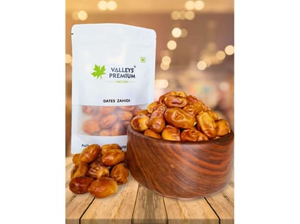 Valleys Premium Iraqi Zahidi Dates  - 400 Gram