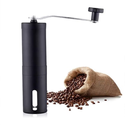 Alunari Portable Stainless Steel Manual Coffee Grinder (1 Pc)