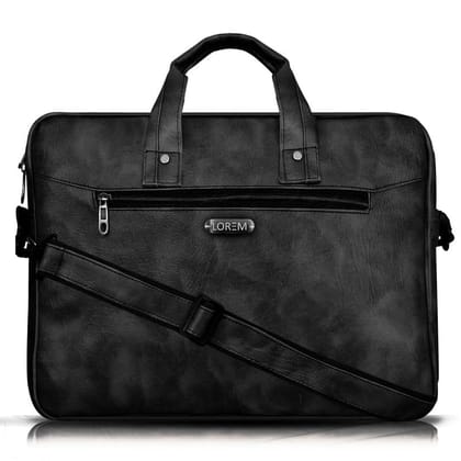 LOREM 10L Faux Leather Messenger Bag For Men & Women-UF