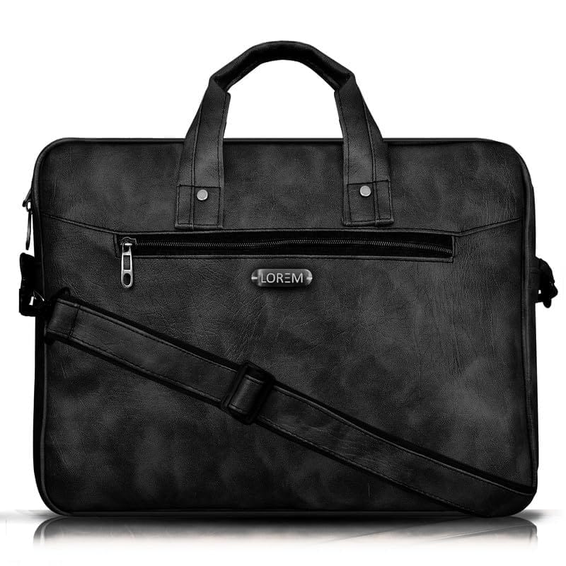 LOREM 10L Faux Leather Messenger Bag For Men & Women-UF
