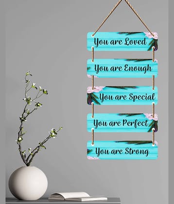 Saf Wood Rectangular Decoratives Panel Multi - Pack of 1