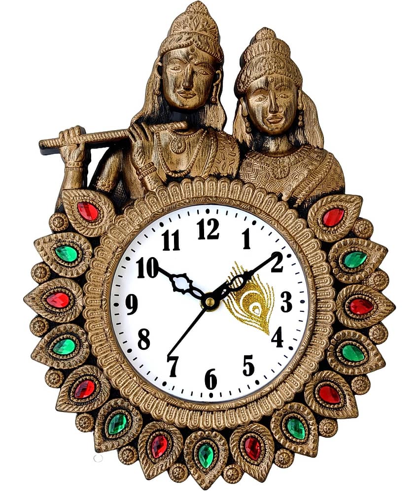 GrabBasket Assymetric Analog Wall Clock