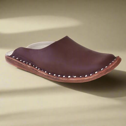 Leather Brown Jutis For Men-6