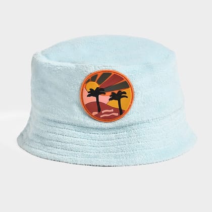 Dinomite Solid Blue Bucket Hat-12-24 M / Blue