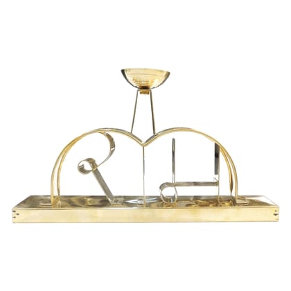 Brass Ram Deepak Diya – Lord Ram Brass Oil Lamp Table Pooja Decor, Height : 7 Inch (FMAS790 C)