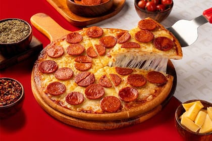 Double Chicken Pepperoni Pizza