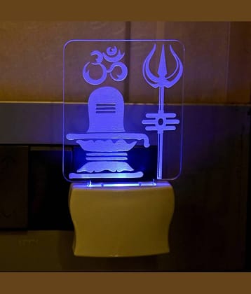 Somil - Multicolor Night Lamp ( Pack of 1 )