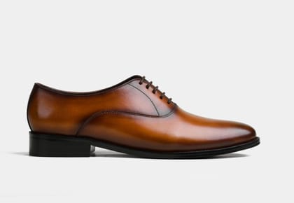 MARCEL | CLASSIC PLAIN TOE TAN OXFORD (SALE)-UK 8