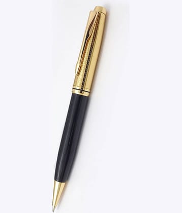 UJJi Half Golden Cap with Black Colour Ball Pen
