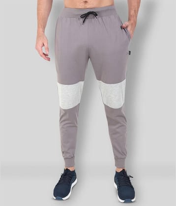 Zeffit - Grey Cotton Blend Men's Joggers ( Pack of 1 )