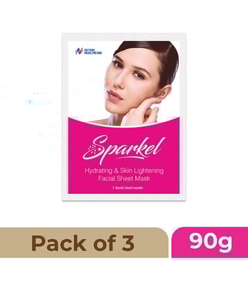 Sparkel - Skin Hydrating Mask For All Skin Type ( Pack of 3 )