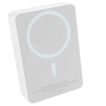 TecSox 5000mAh | Wireless With MagSafe Compact Pocket Size Power Bank | Lithium Polymer