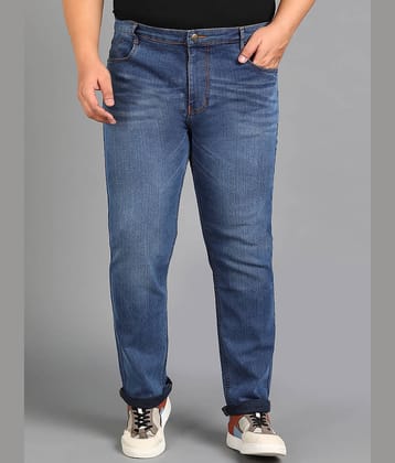 Urbano Plus Regular Fit Washed Men's Jeans - Blue ( Pack of 1 )