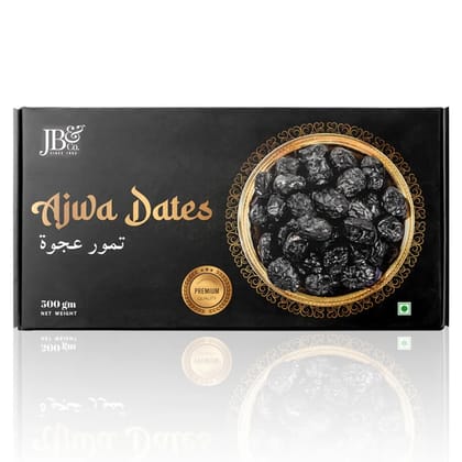 Ajwa Dates - Khajoor Imported from Madina | 500gm