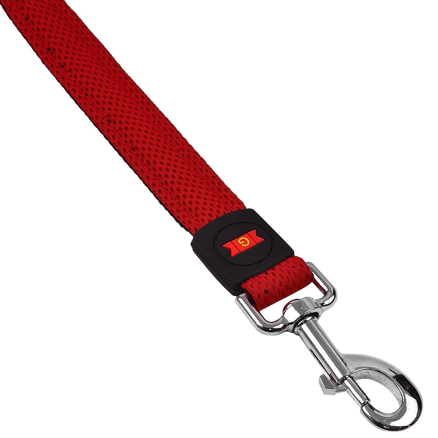 Glenand Mesh Leash Large Red DCA201