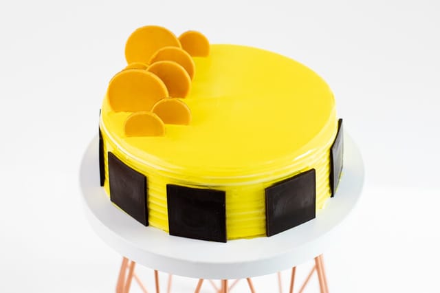 Mango gateau [eggless]